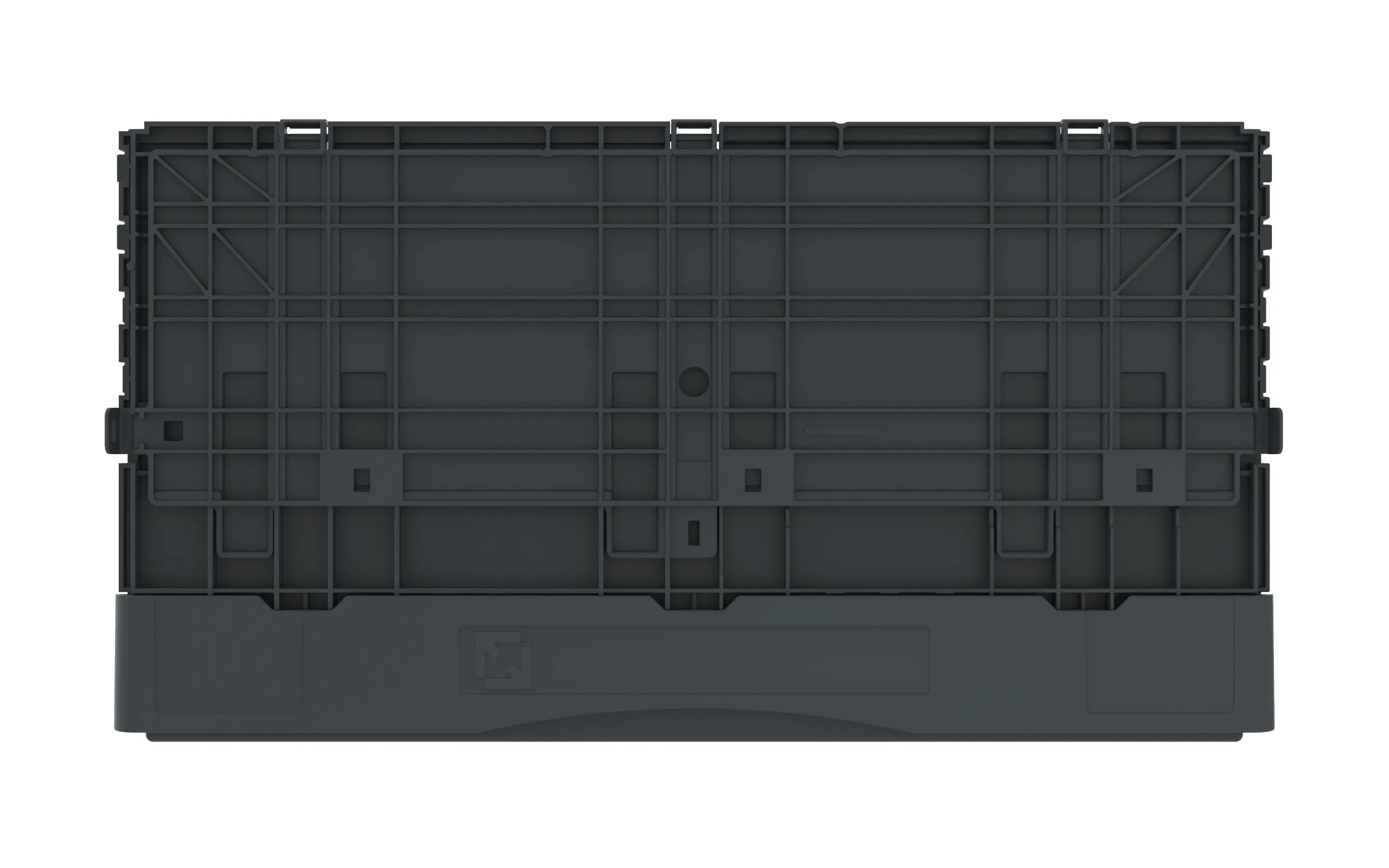 Collapsible Loadhog Heavy Duty Plastic Storage Container with lid