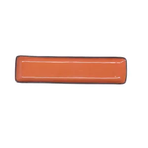 Concerto Rectangular Tray 32cm x 8cm - Orange