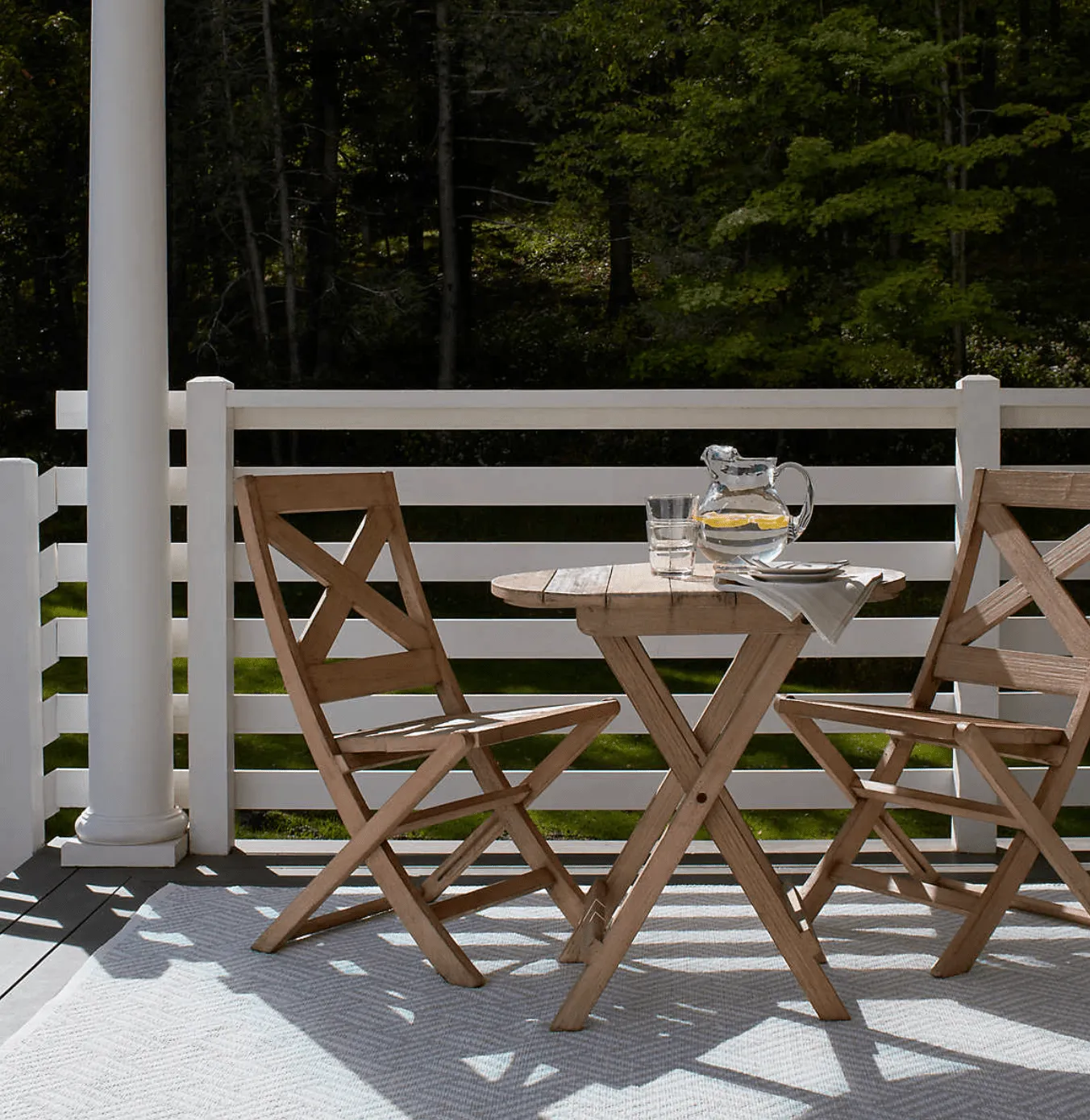 Crisscross Indoor/Outdoor Rug - Ocean