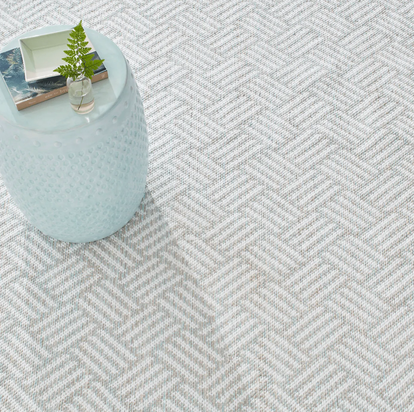 Crisscross Indoor/Outdoor Rug - Ocean