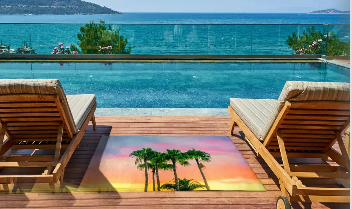 Custom OUTDOOR Area Rug w/Your Art Design|Size: 2' x 3'