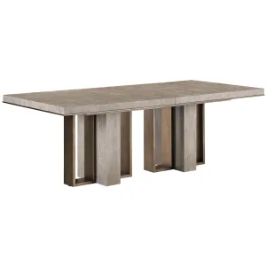 Del Monte Dining Table, Weathered Oak