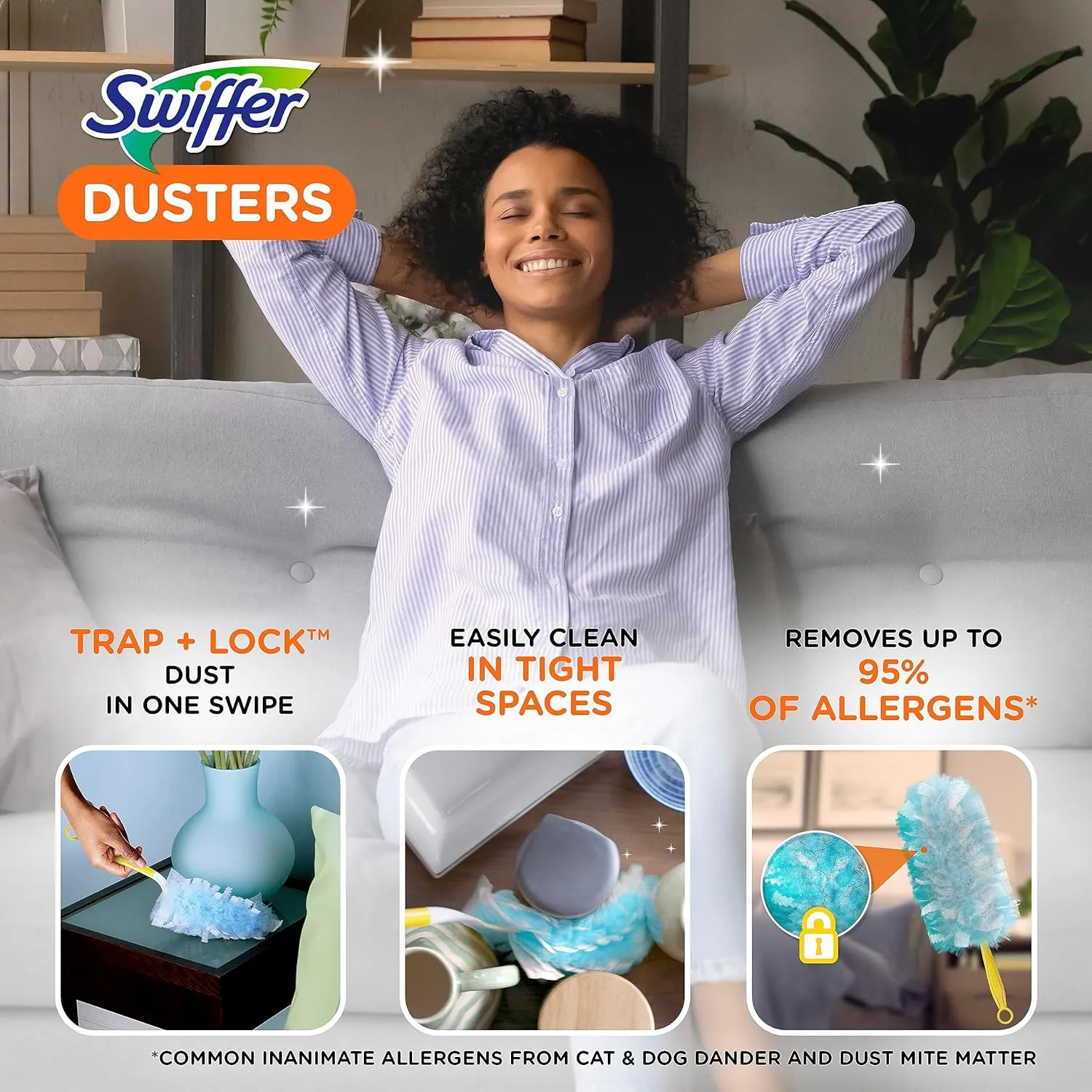 Duster - Swiffer® Unscented Hand Duster Starter Kit (Box of 5), 456084