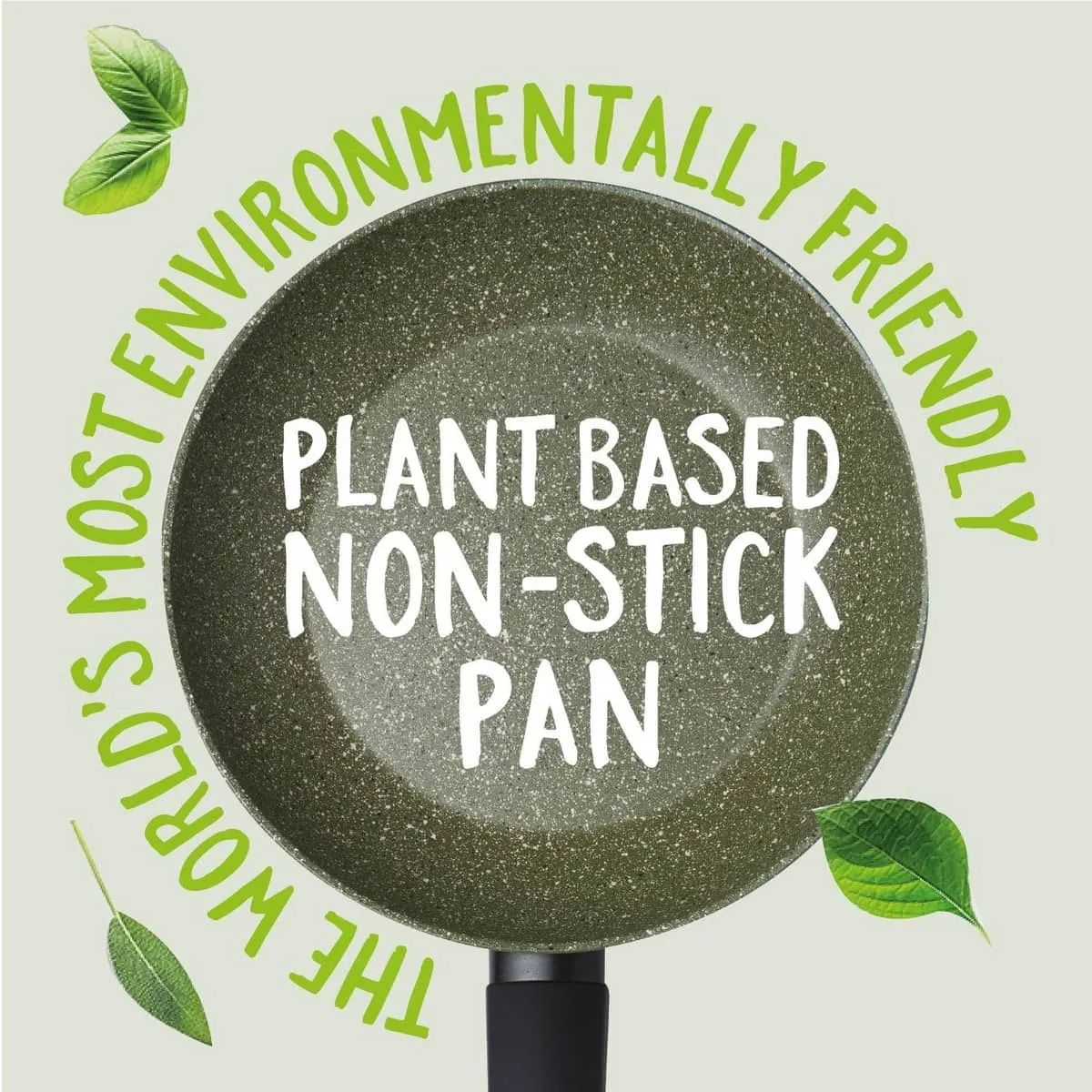 Eco Non-Stick Induction Frying Pan Set - 3 Piece