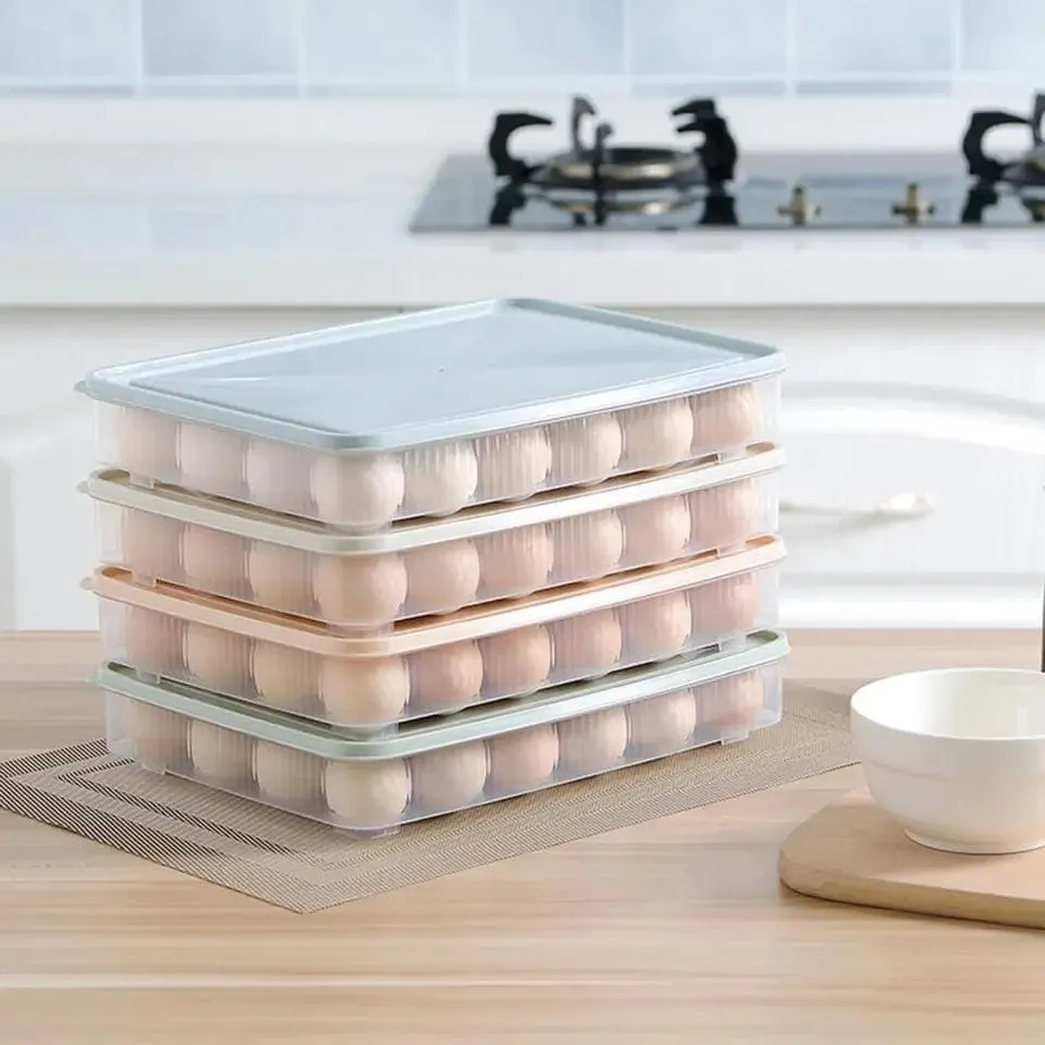 Egg Storage Box With Lid