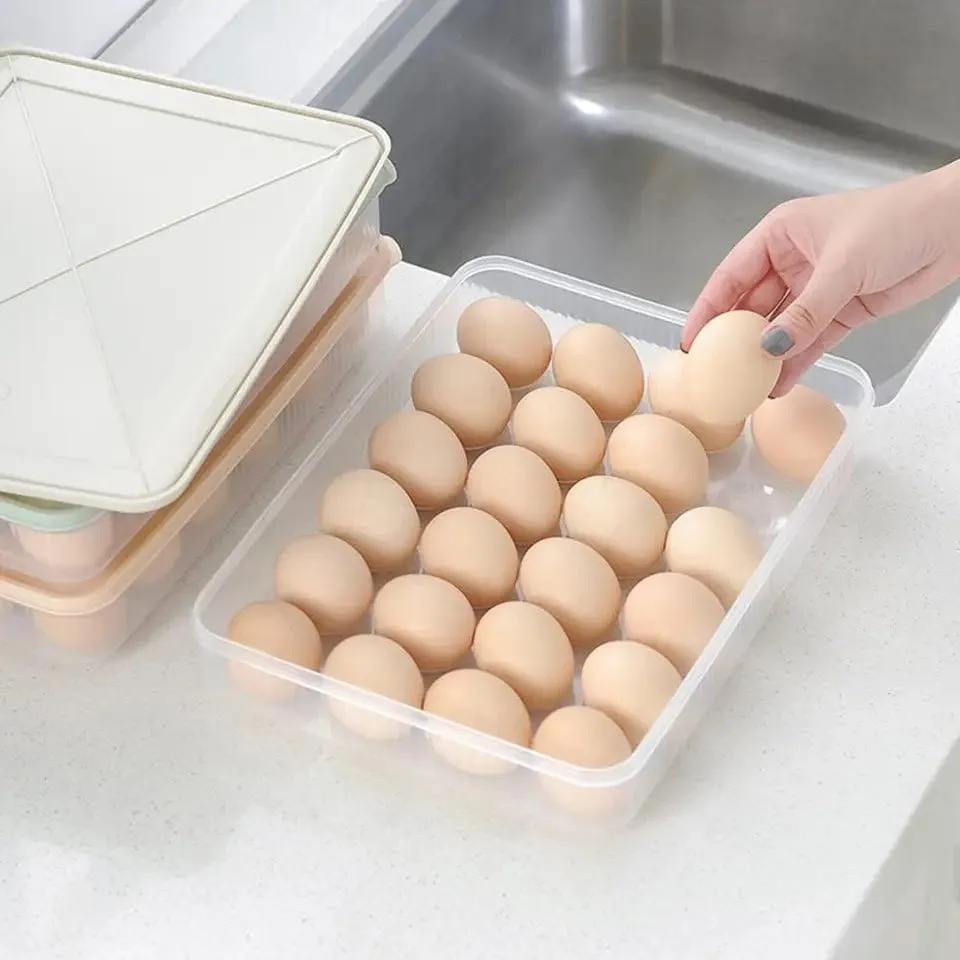Egg Storage Box With Lid