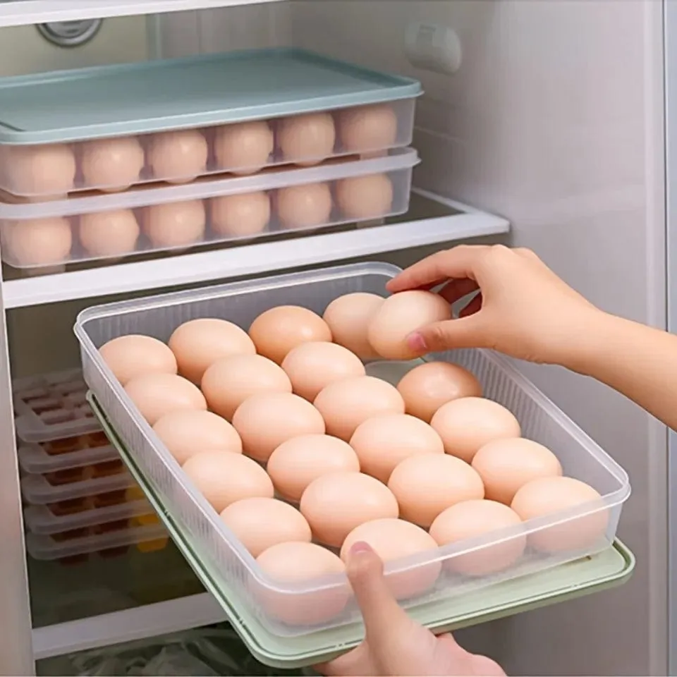 Egg Storage Box With Lid