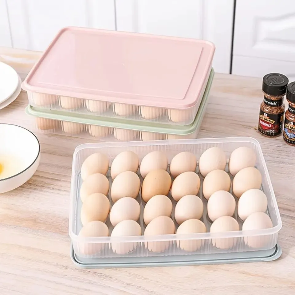 Egg Storage Box With Lid