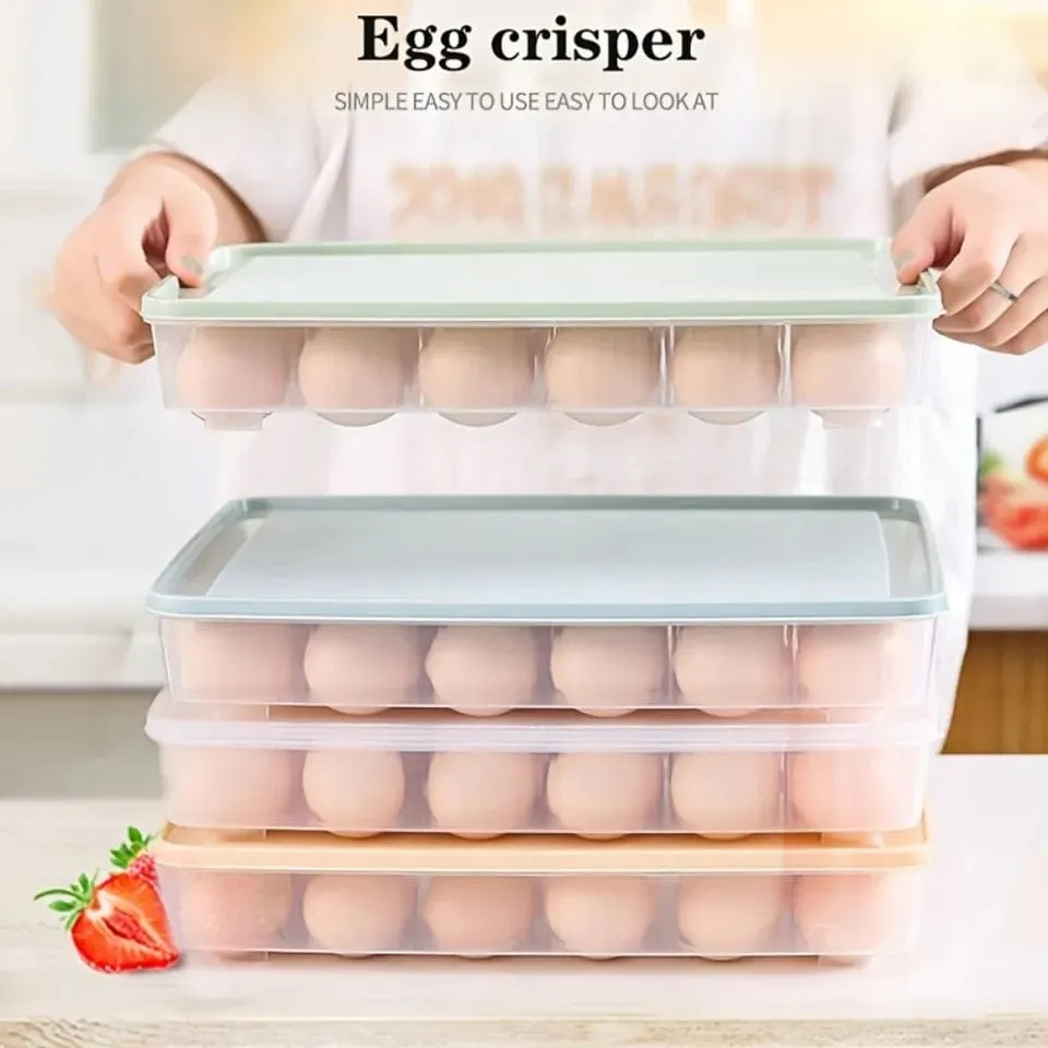 Egg Storage Box With Lid