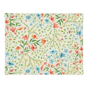 Fabric Tray Large Multi Floral