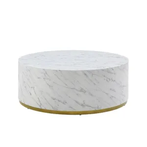 Faux Marble Coffee Tables for Living Room