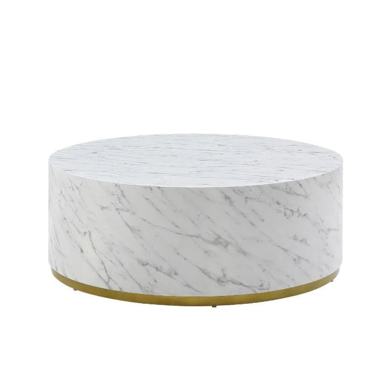 Faux Marble Coffee Tables for Living Room