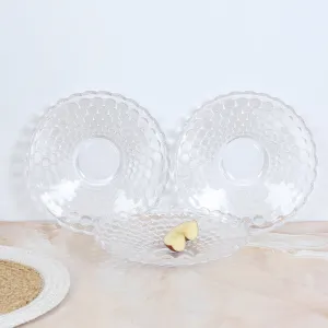 Firouz Glass Platter - Set Of Three