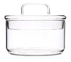 Glass Overlapping Preservation Salad Bowl