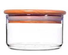 Glass Overlapping Preservation Salad Bowl