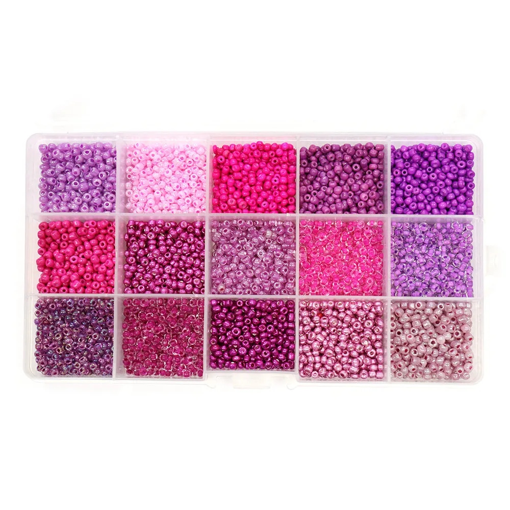 Glass Seed Bead Box Bundle - 6