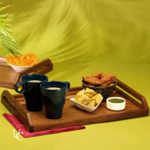 Grado Serving Tray  | 16 x 11 x 2 inches , 13 x 9 x 2 inches