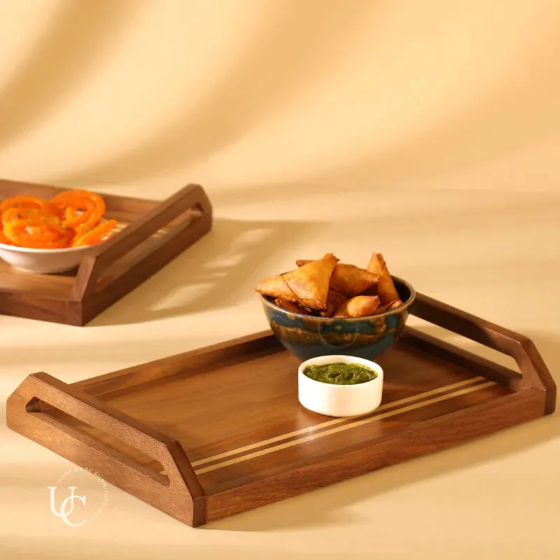 Grado Serving Tray  | 16 x 11 x 2 inches , 13 x 9 x 2 inches