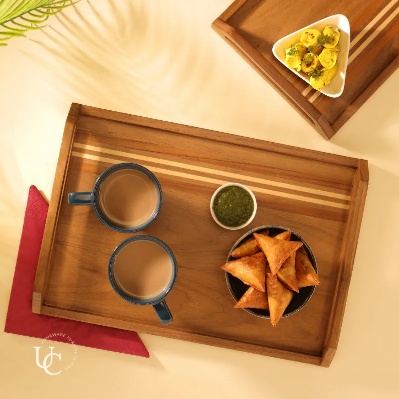 Grado Serving Tray  | 16 x 11 x 2 inches , 13 x 9 x 2 inches