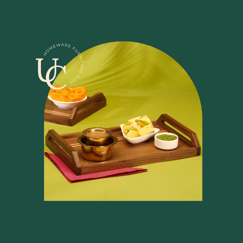 Grado Serving Tray  | 16 x 11 x 2 inches , 13 x 9 x 2 inches