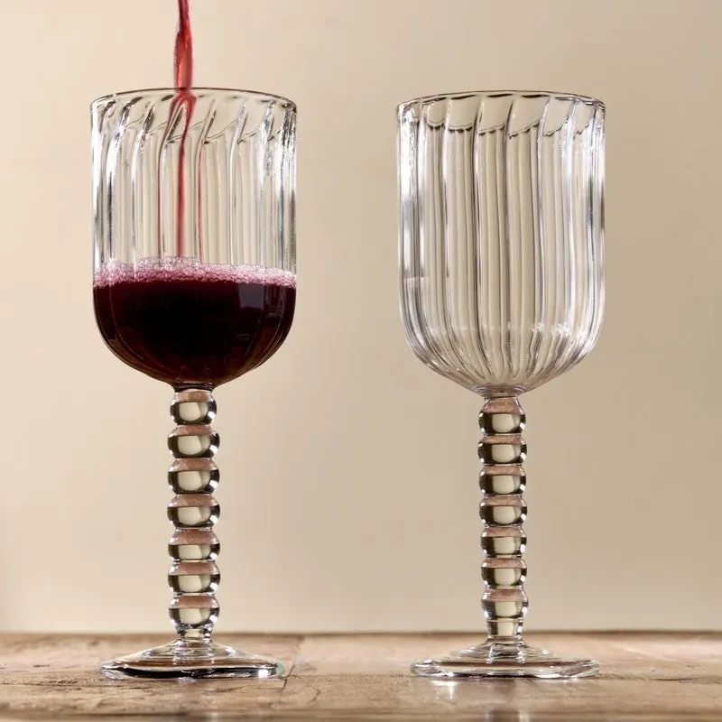 Grooved and Ribbed Borosilicate Glassware