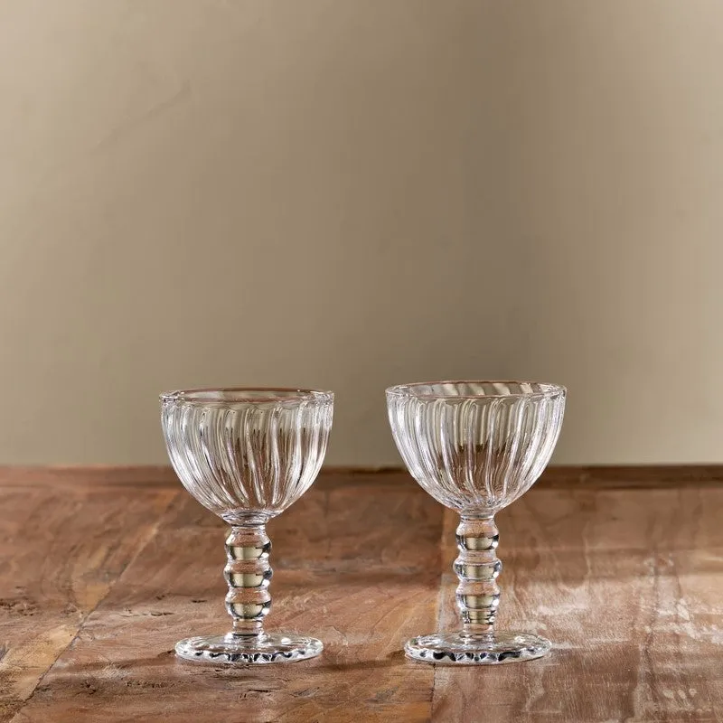 Grooved and Ribbed Borosilicate Glassware
