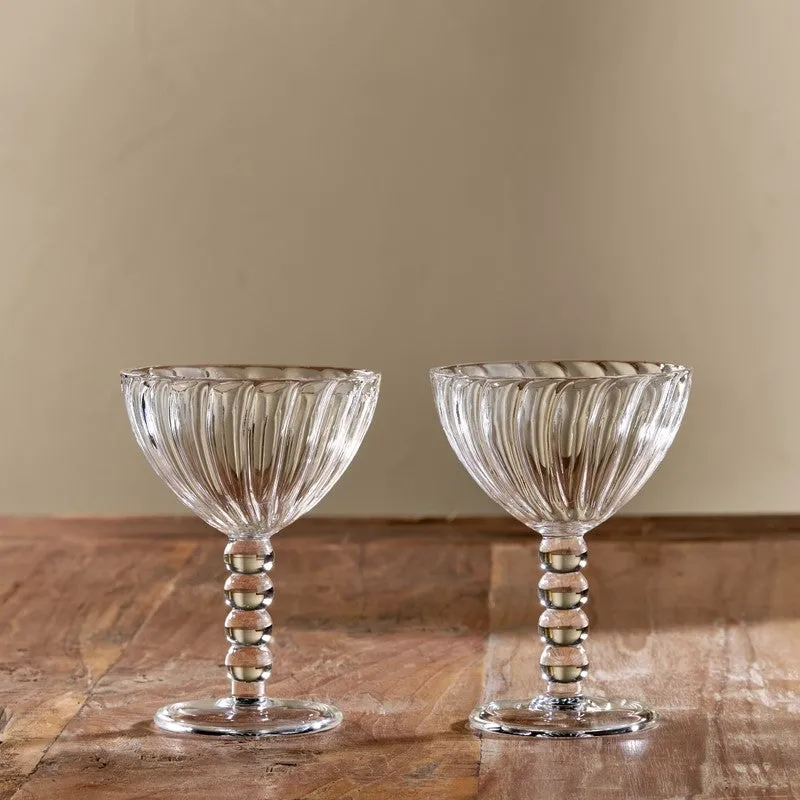 Grooved and Ribbed Borosilicate Glassware