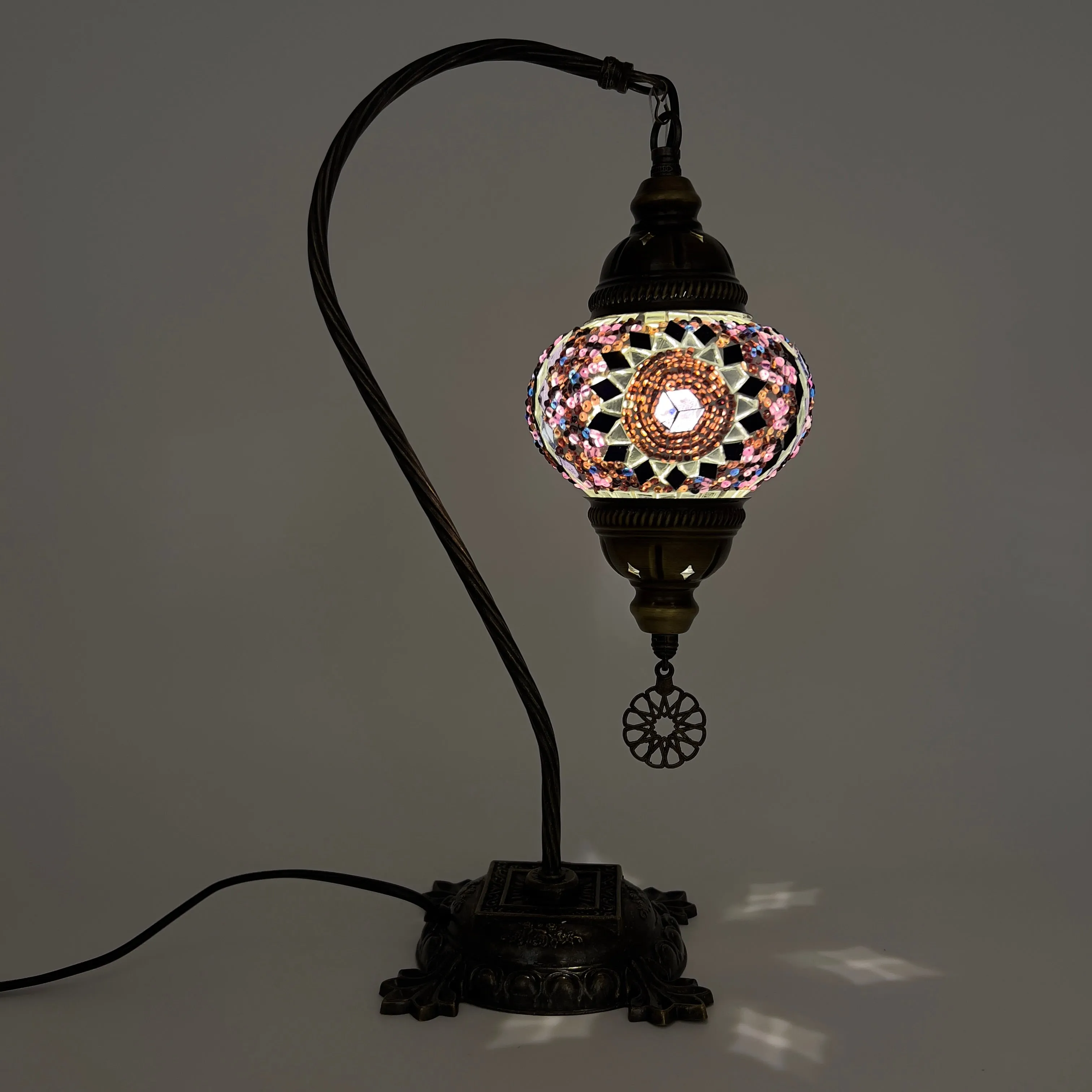 Handmade Half a Heart Turkish Lamps