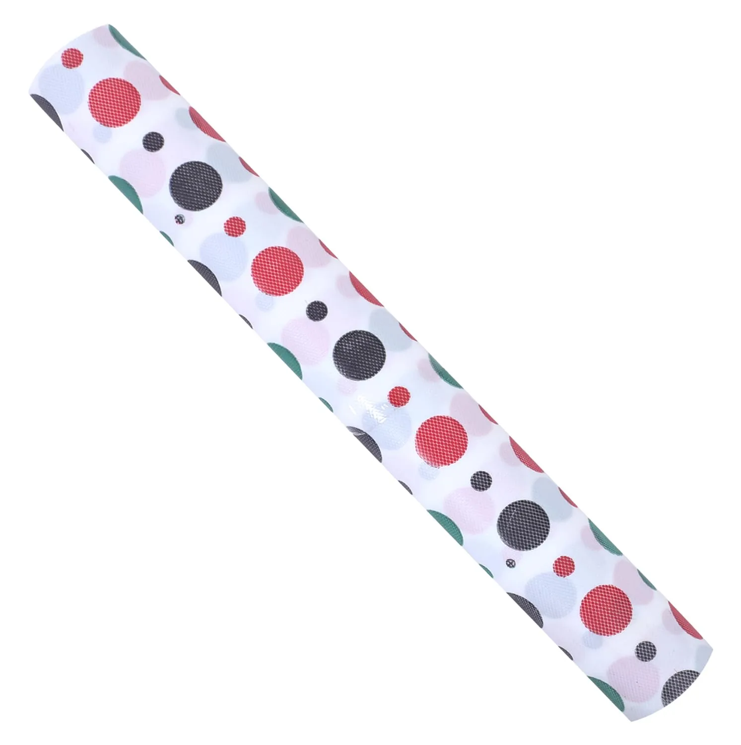 Heart Home Shelf Liner | EVA Kitchen Cabinet Shelf Mat | Anti-Slip Bathroom Mat | Fridge Mat | Table Mat | Multi Dot Print Wardrobe Mat | 1.5 Meter | Pack of 2 | White