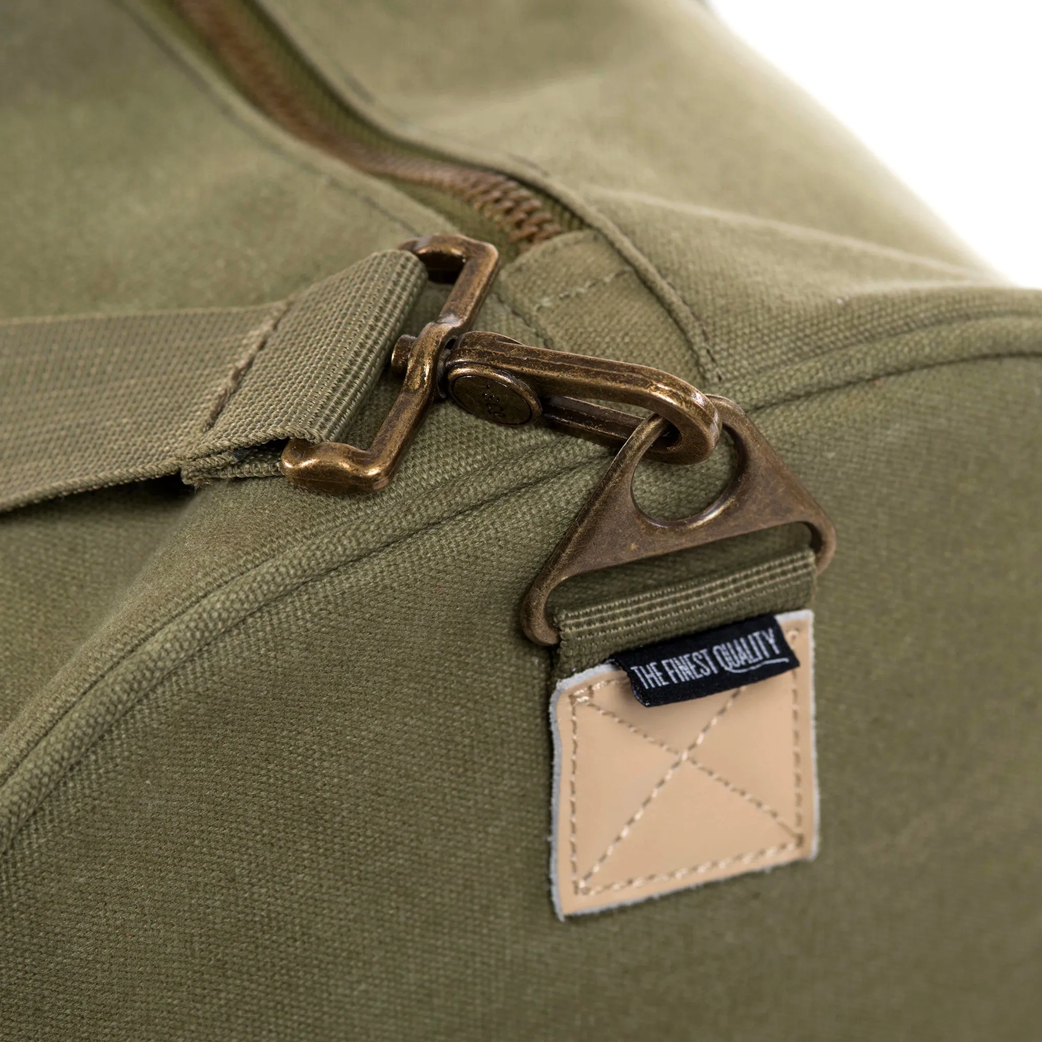 Herschel Supply Novel Canvas Duffel Bag - Washed Army