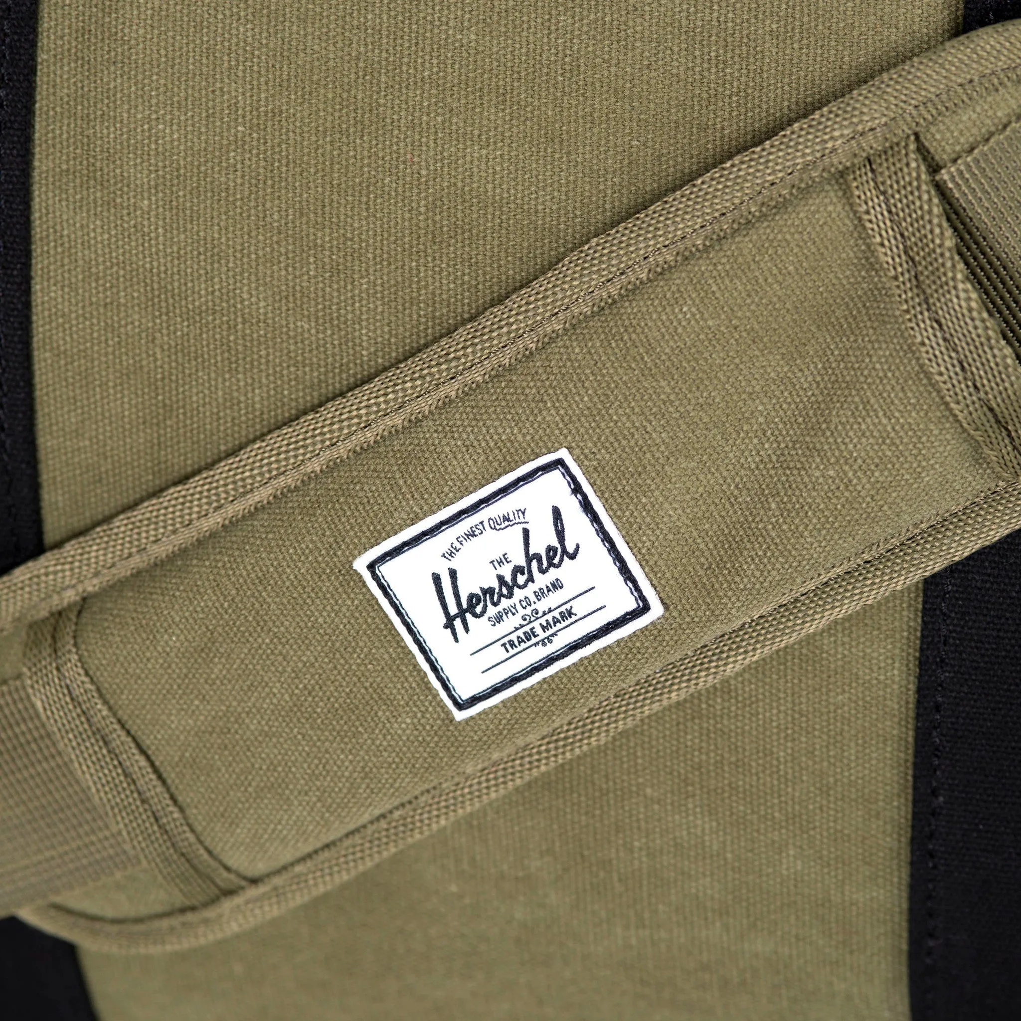 Herschel Supply Novel Canvas Duffel Bag - Washed Army