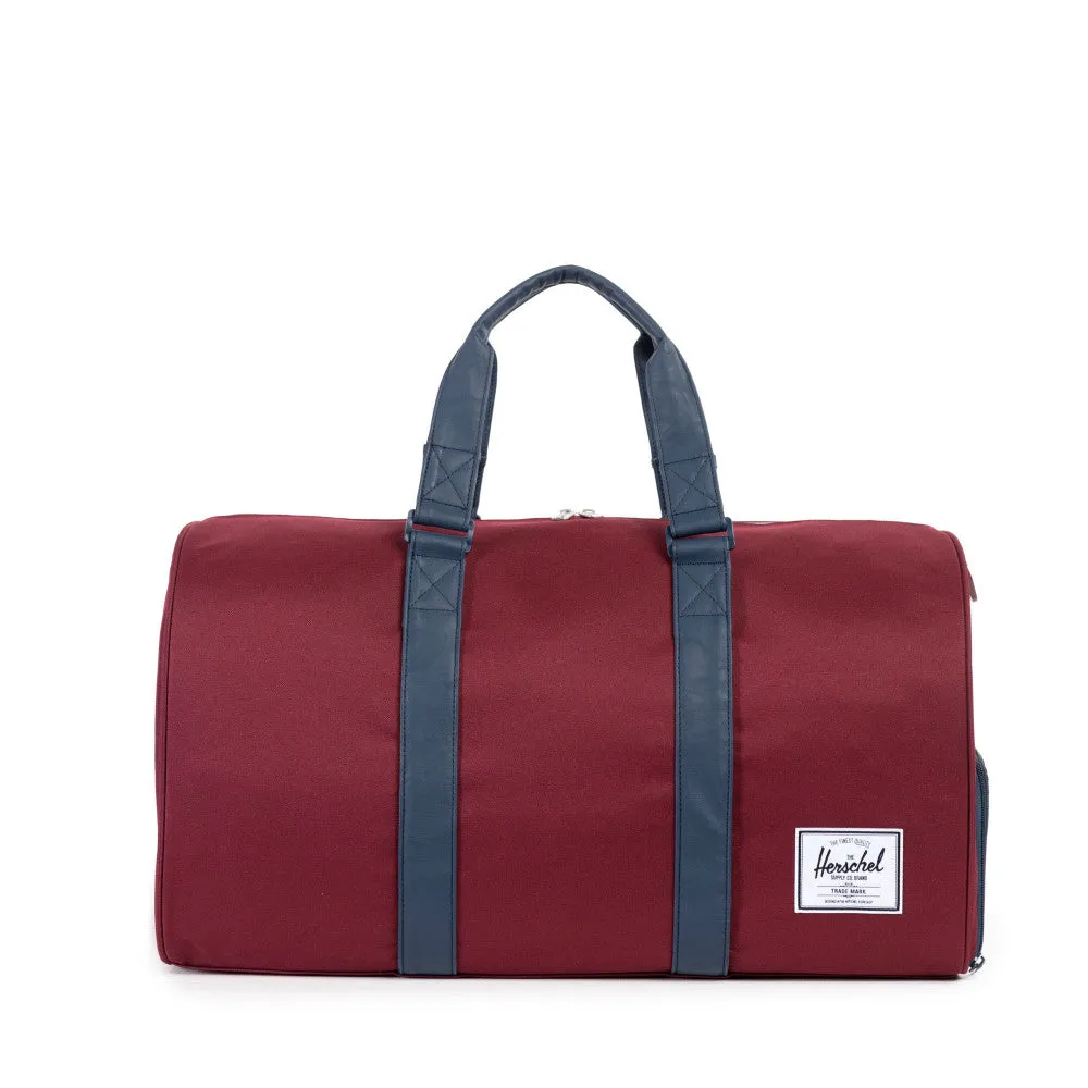 Herschel Supply Novel Duffel Bag - Wine & Navy
