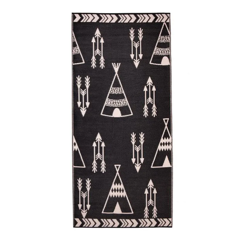 Indoor/Outdoor Reversible Rug – Teepee