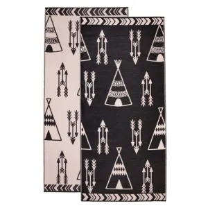 Indoor/Outdoor Reversible Rug – Teepee