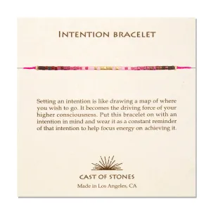 Intention Bracelet - Radiant Pink