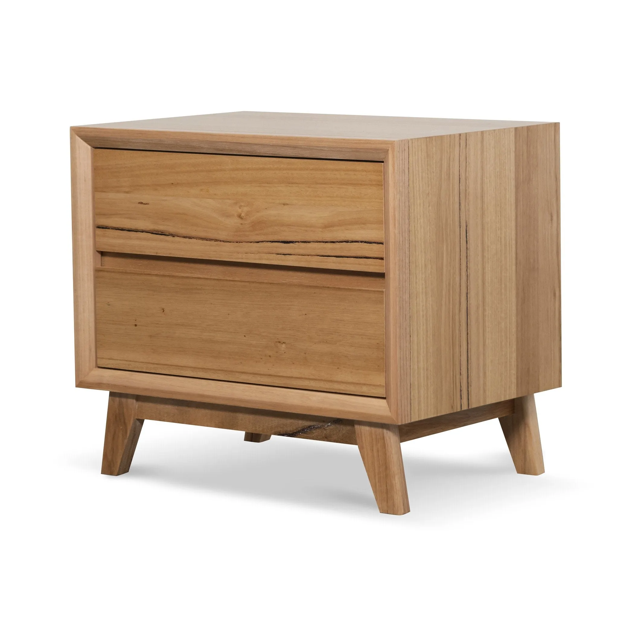 Jevan Bedside Table - Messmate