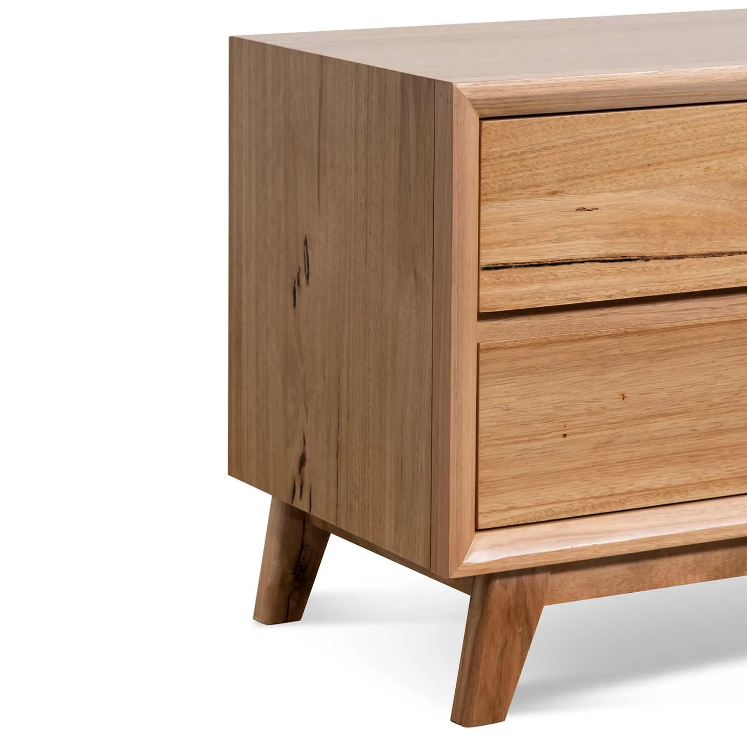 Jevan Bedside Table - Messmate