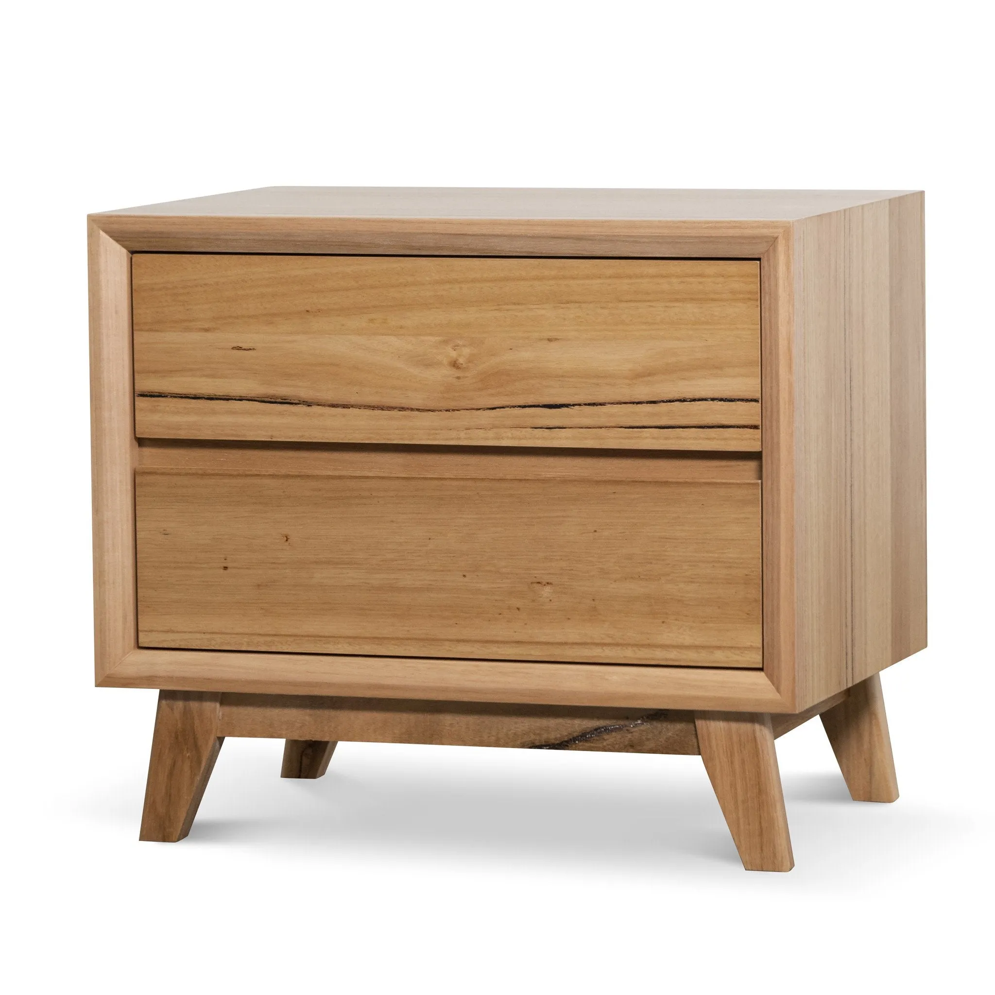 Jevan Bedside Table - Messmate
