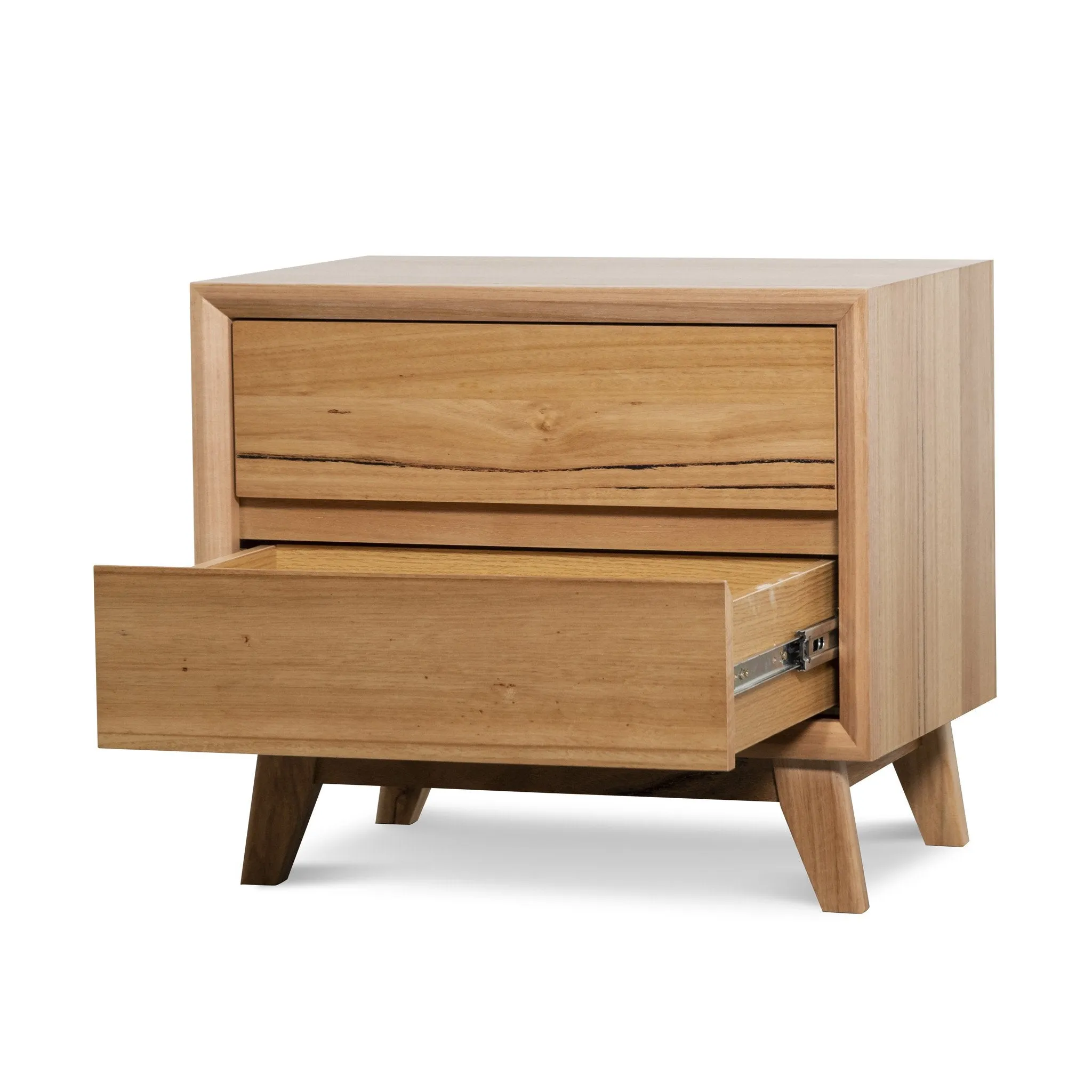 Jevan Bedside Table - Messmate