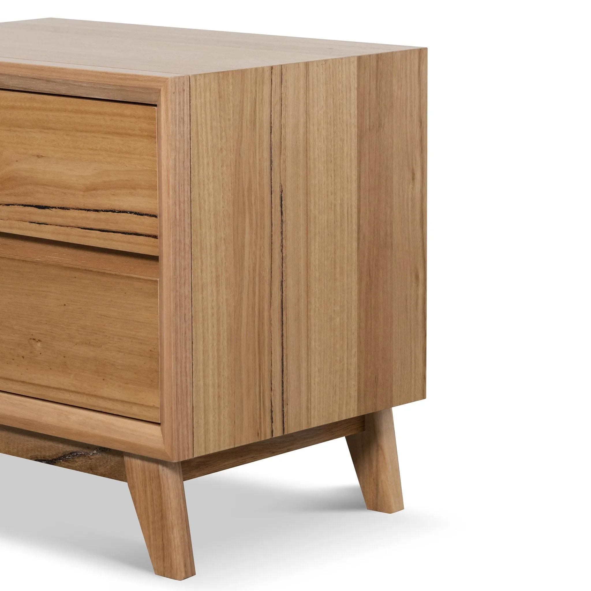 Jevan Bedside Table - Messmate