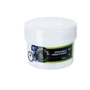 Keep Fresh Stackable Food Storer - 600ml - 11cm x 11cm x 8.5cm
