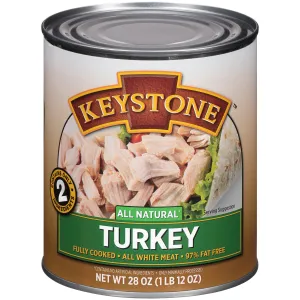Keystone Meats All-Natural Turkey 28 oz - 5 Cans