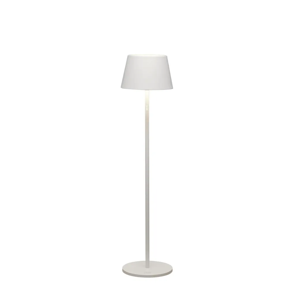 Konstsmide Pomezia Outdoor Colour Changing Floor Lamp White