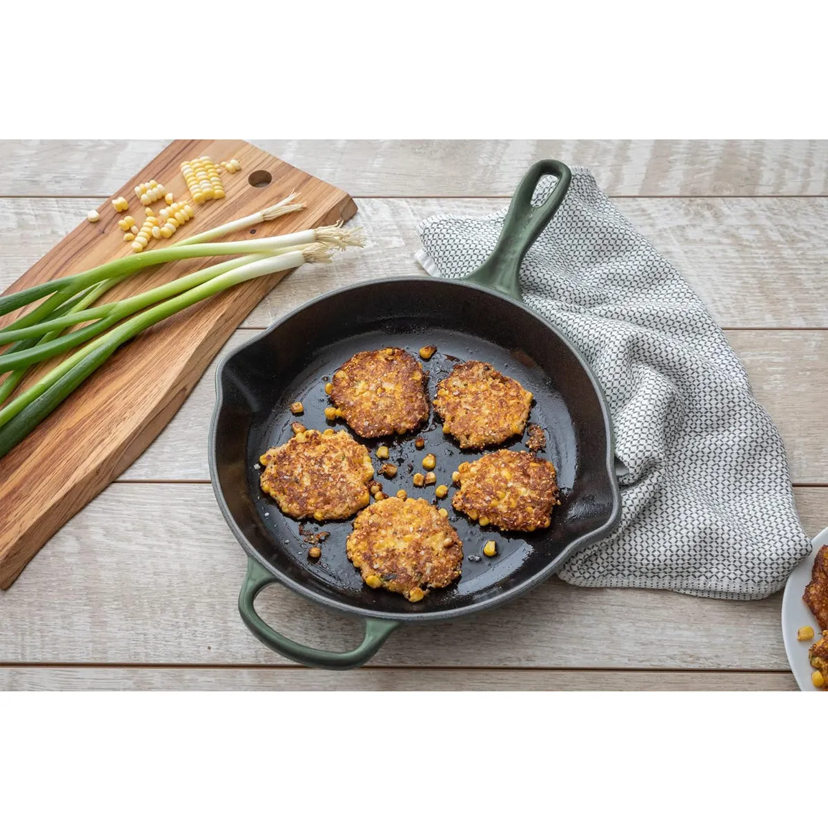 Le Creuset 11.75" (2-3/8 qt.) 11.75" Signature Iron Handle Skillet - Peche