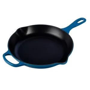 Le Creuset Signature Enameled Cast Iron Skillet, 10.25-Inches, Marseille