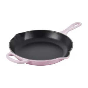 Le Creuset Signature Enameled Cast Iron Skillet, 10.25-Inches, Shallot