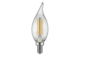 LED Antique Filament F11 Lamp E12 - 3.8", 4W, 18K
