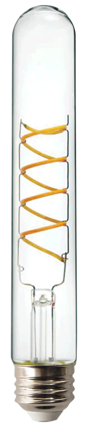 LED Antique Spiral Filament B10 Lamp - 7.2", 5W, 18K
