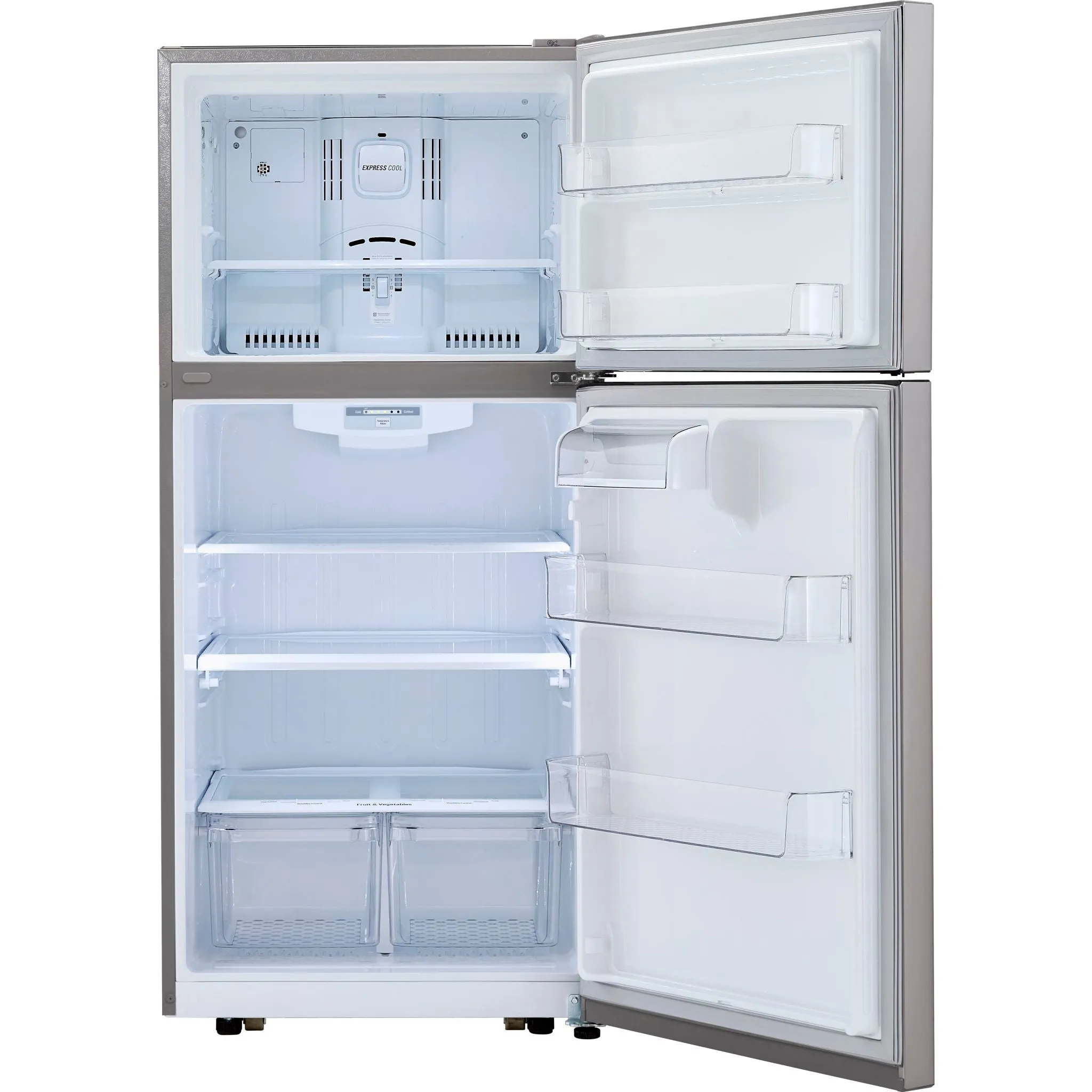 LG Top Mount Fridge (LTCS20020S) - Stainless Steel