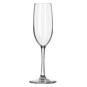 Libbey 7500 Vina 8 oz. Round Customizable Flute Glass , Case of 12 Pcs